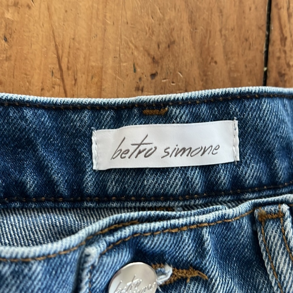 Betro Simone high rise button fly jean size 30 - Picture 4 of 10